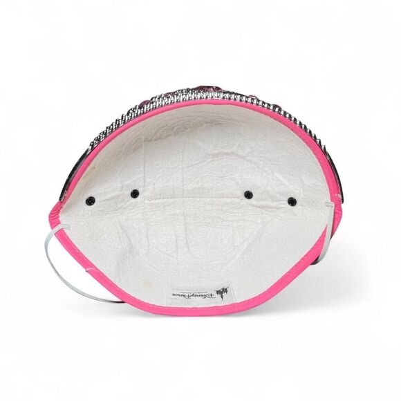 Disney Parks Princess Bridal Minnie Mouse Ears Hat with Veil – Pink Tiara Heart - Picture 3 of 7